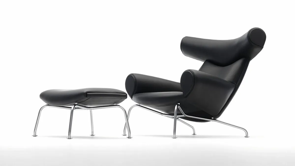 Erik Jørgensen's luxury Danish furniture collection featuring iconic upholstered chairs and sofas with exceptional craftsmanship since 1954