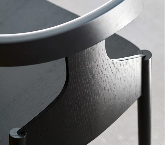 Close-up detail of Howdoyoudo chair construction showcasing Stockholm craftsmanship and premium materials