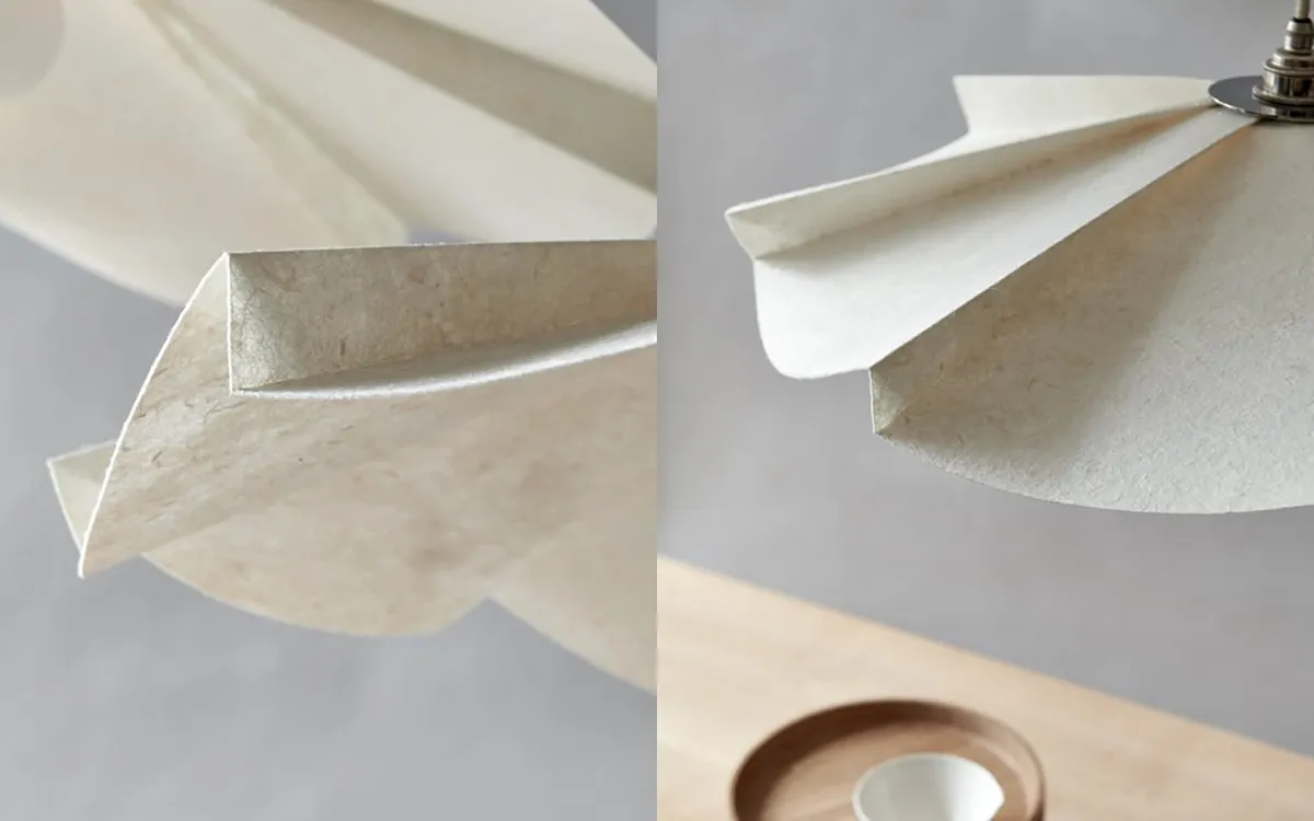 Ingegerd Råman Silent Light hemp pendant lamp representing sustainable Swedish design