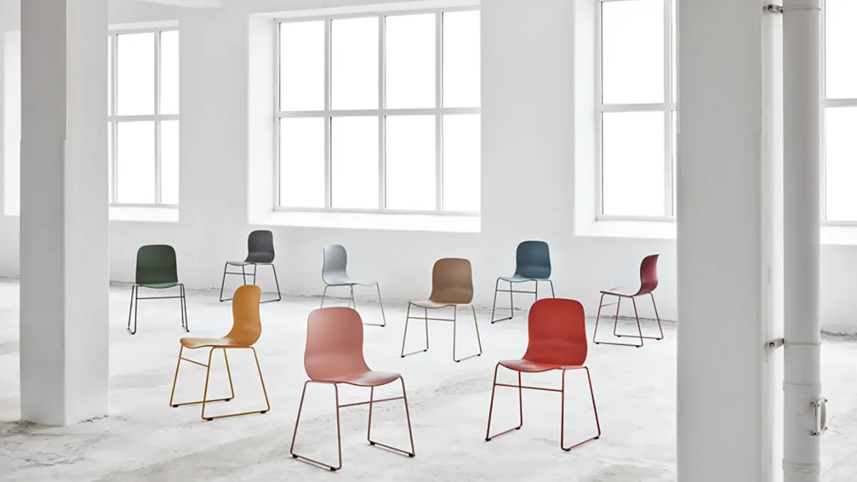 Materia Swedish furniture designers team portrait studio meeting furniture innovative design Kinnarps group collaboration