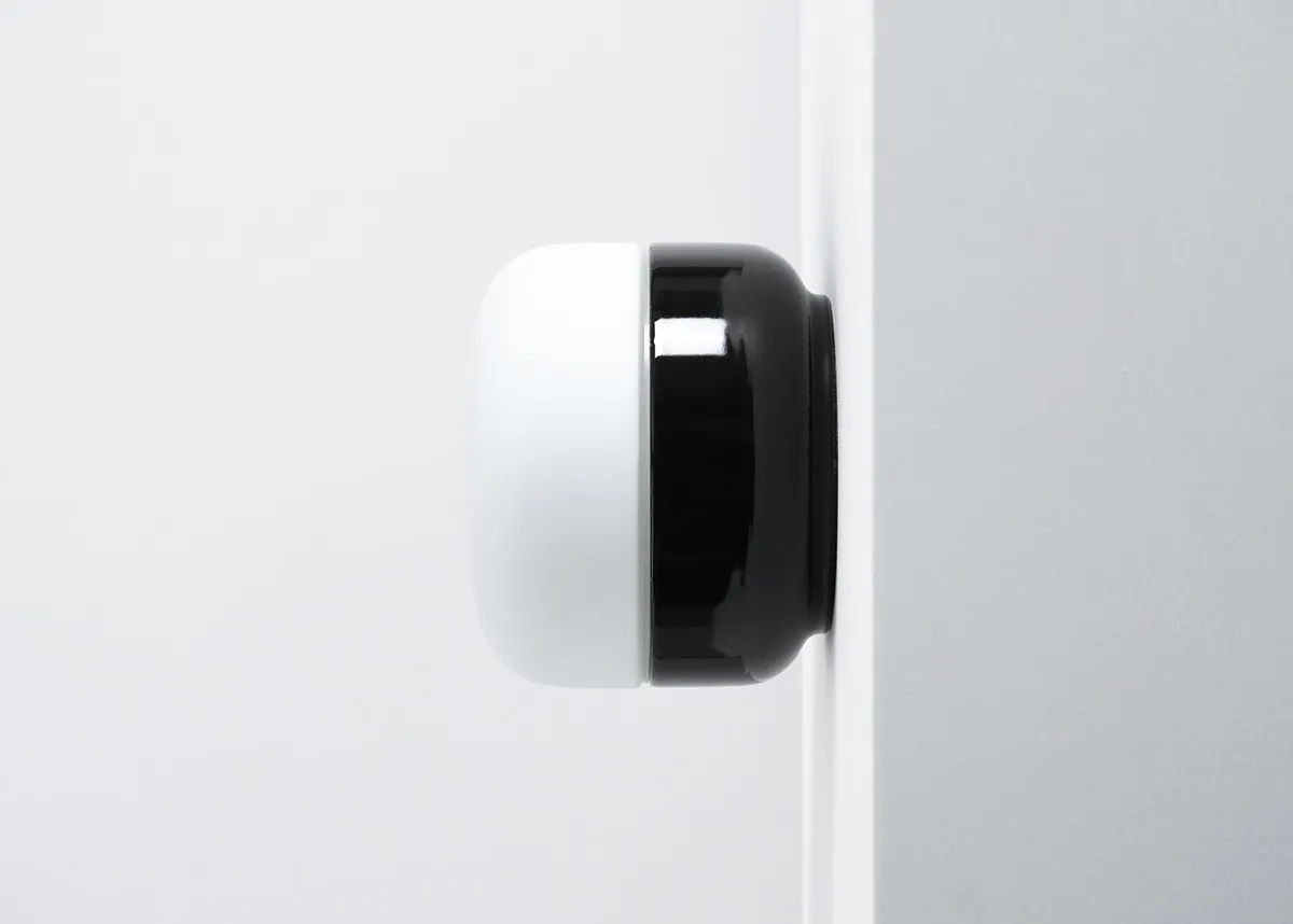 Ohm Wall light fixture by Kauppi & Kauppi for Ifö Electric featuring white porcelain design and modular construction