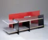 Skyline bench by Sigurdur Gústafsson Källemo 1998 aluminium shelves MDF construction contemporary design