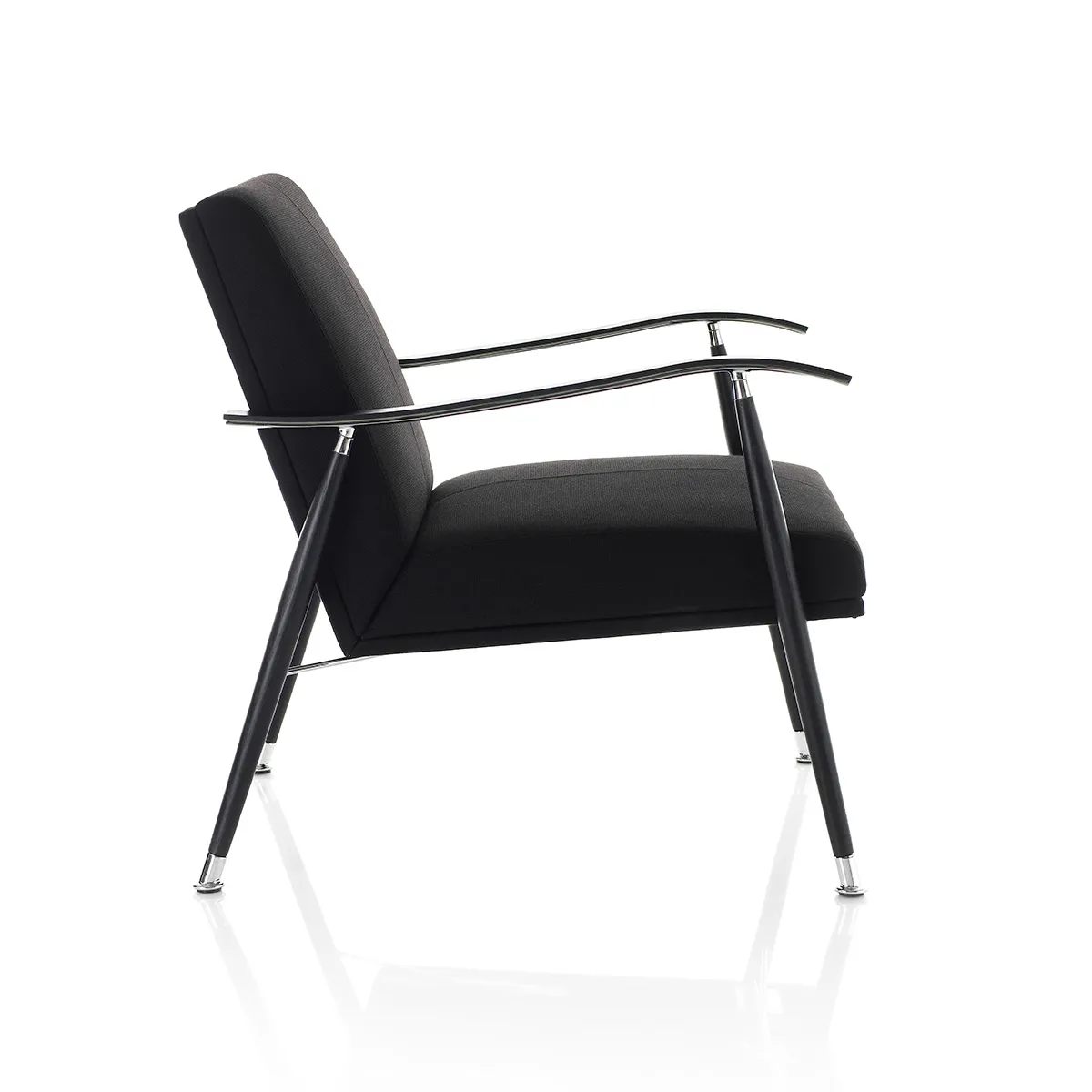 Gunilla Allard Sahara Wood Lammhults Swedish designer luxury furniture walnut steel construction portrait