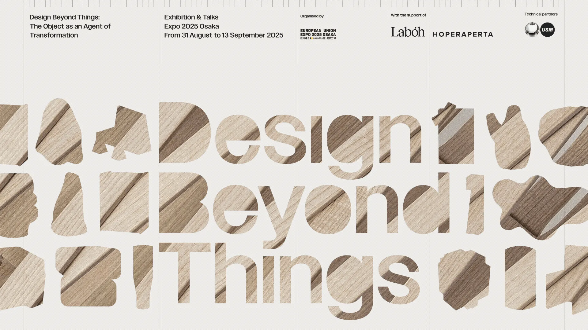 Design Beyond Things @ Expo 2025 Osaka, Kansai, Japan