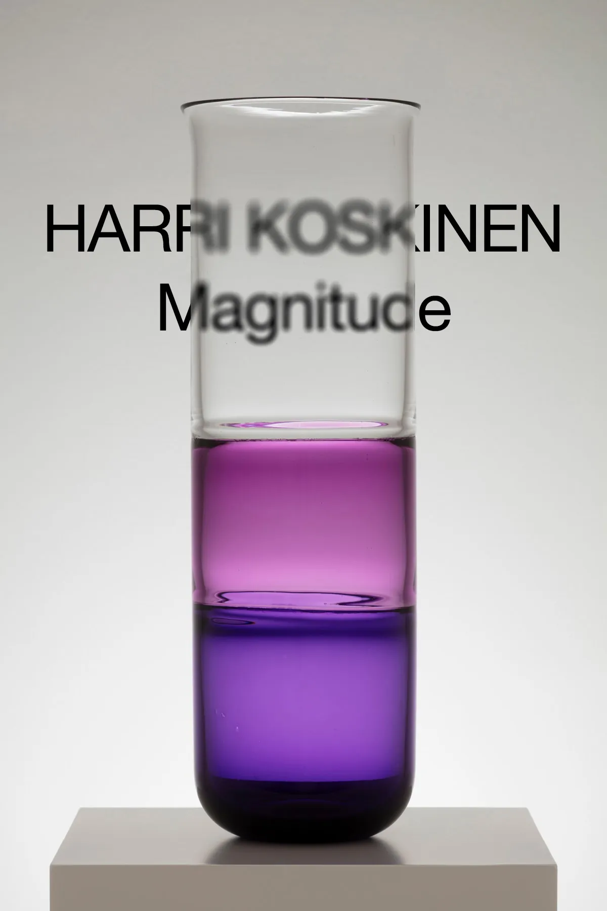 Harri Koskinen Magnitude exhibition glass sculptures Galerie Forsblom Helsinki August 2025