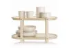 Kerros by Iittala multi-functional birch wood design showing portable table and two-storey tray functionality