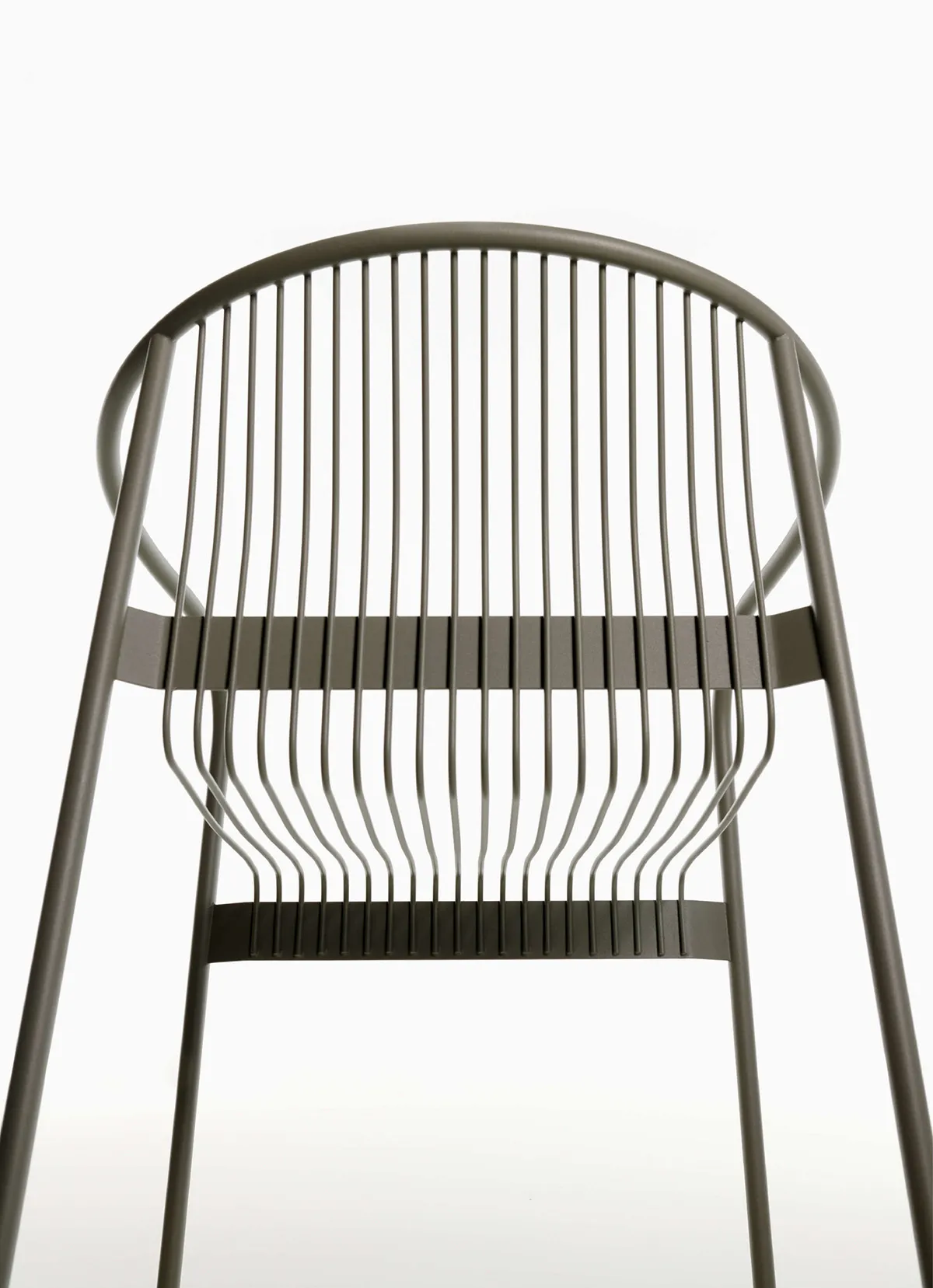VELIT chair Björn Dahlström Plank 2022 wire frame design ocean blue powder coated steel