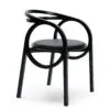 Wien Chair by Björn Dahlström for NC Nordic Care showing expressive wooden construction and strong graphic form