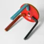 Artek Reimagined by Paul Smith Edition Two features the iconic Stool 60 with signature stripe-inspired colors