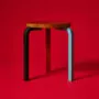Paul Smith’s second collaboration with Artek transforms the classic Stool 60 with bold color accents and hidden details