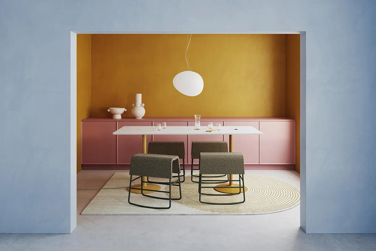 PLINT bar stool/bench/rocking bench Design Sandin & Bülow