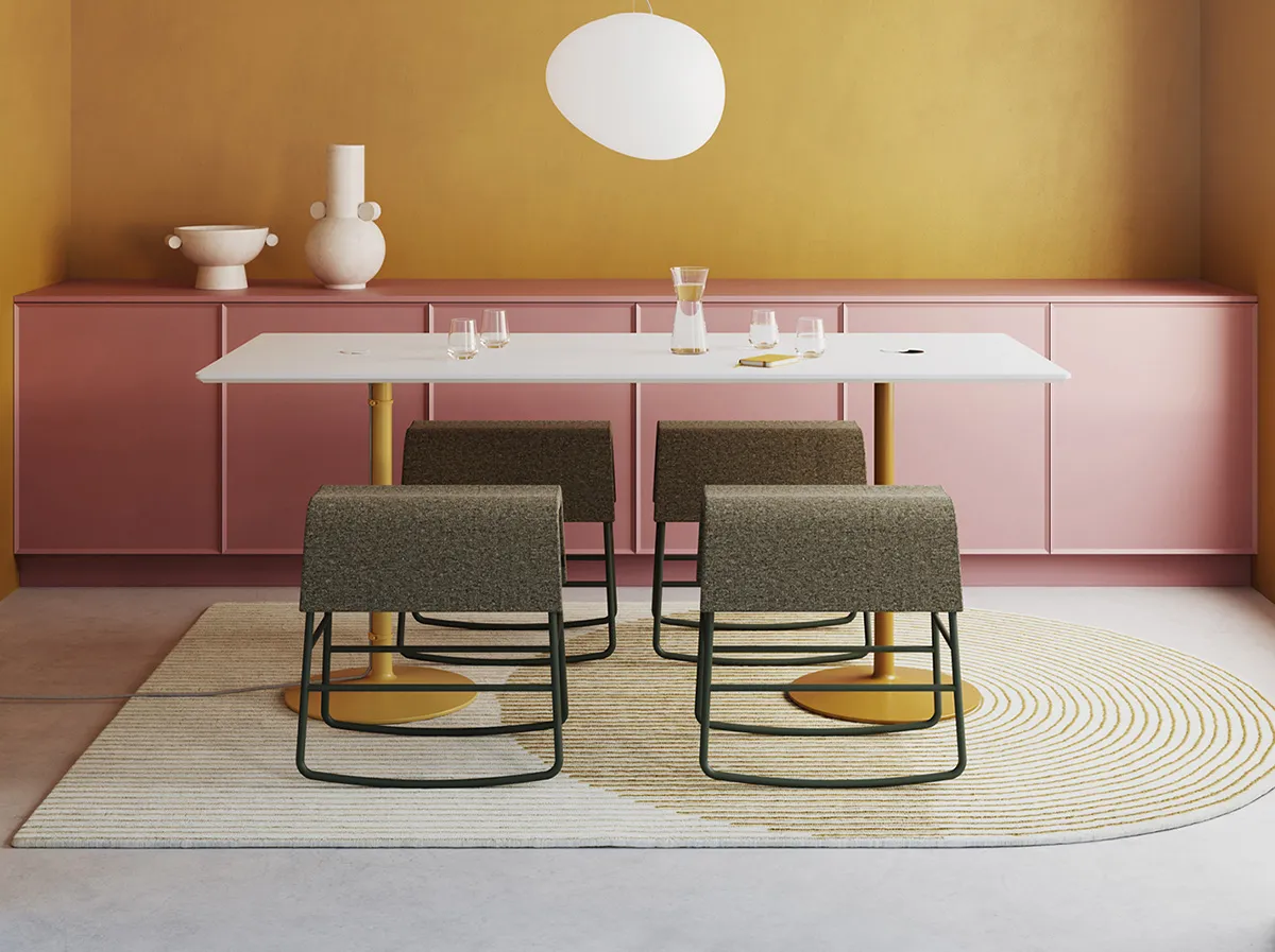 PLINT bar stool/bench/rocking bench Design Sandin & Bülow