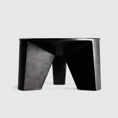 Anker – A pillar candle stick in cast iron designed by the Norwegian designers Torbjørn Anderssen & Espen Voll