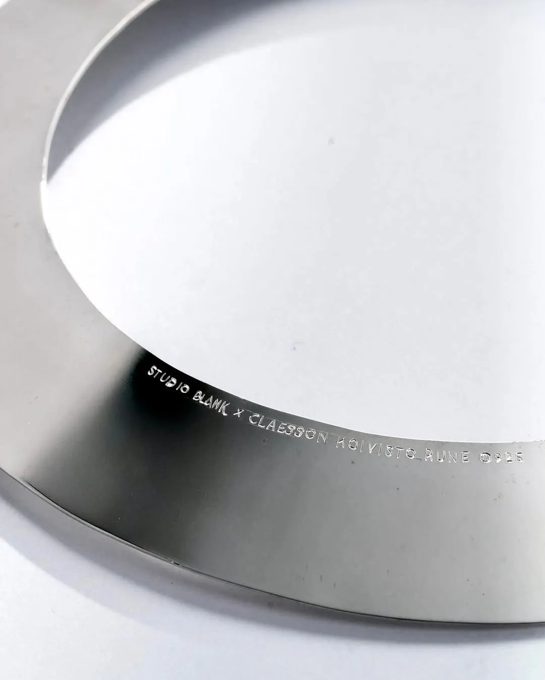 Studio Blank and Claesson Koivisto Rune Unveil Architectural Silver Jewelry Collection During Stockholm Craft Week