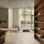David Thulstrup architect in Copenhagen studio workspace designing Dinesen Apartment project