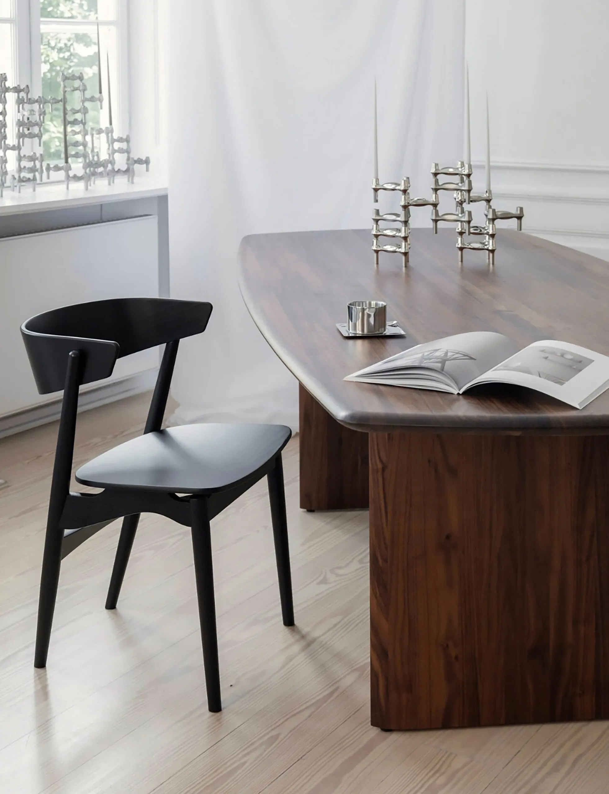 Sibast No 7 Dining Chair – Wood Seat Edition By Helge Sibast