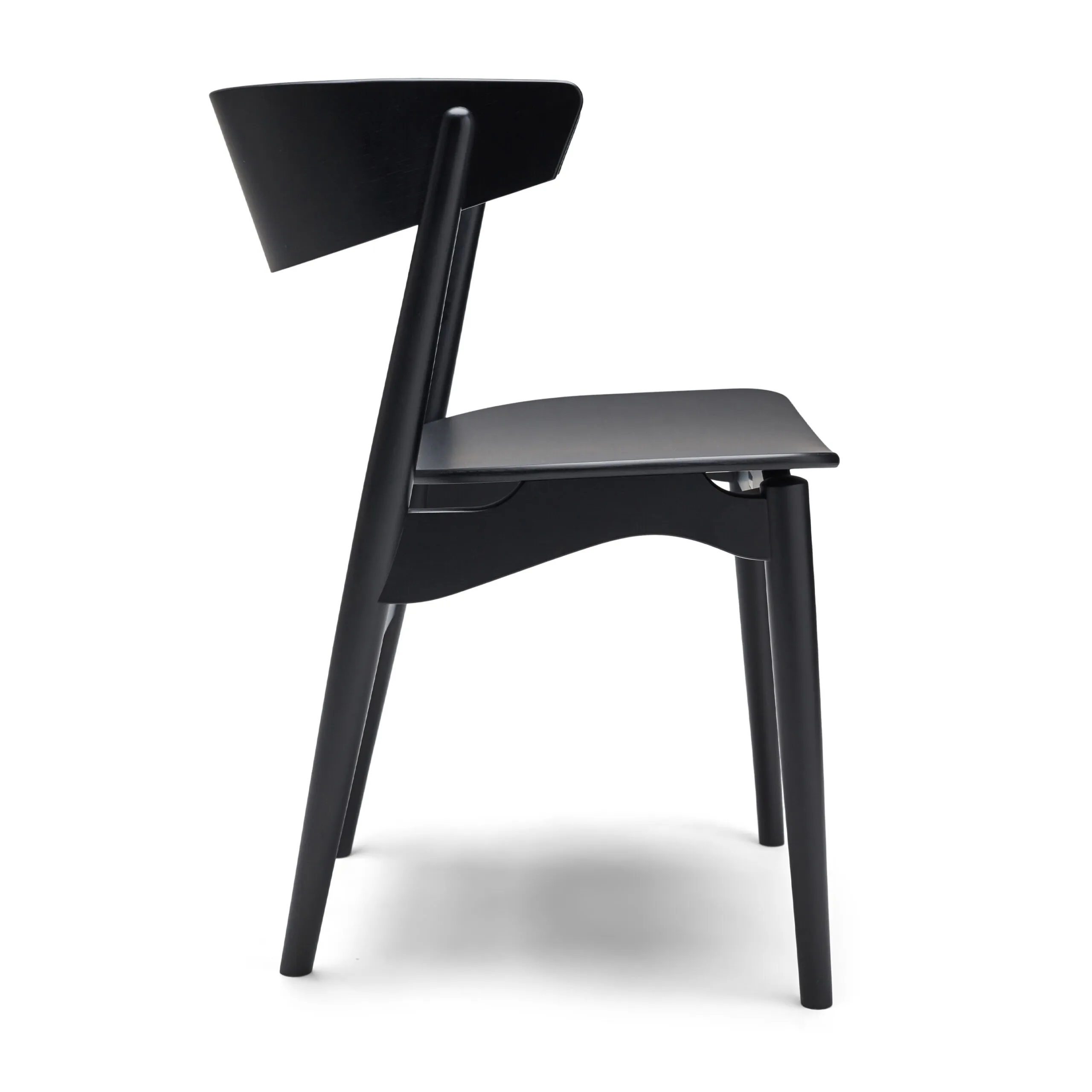 Sibast No 7 Dining Chair – Wood Seat Edition By Helge Sibast