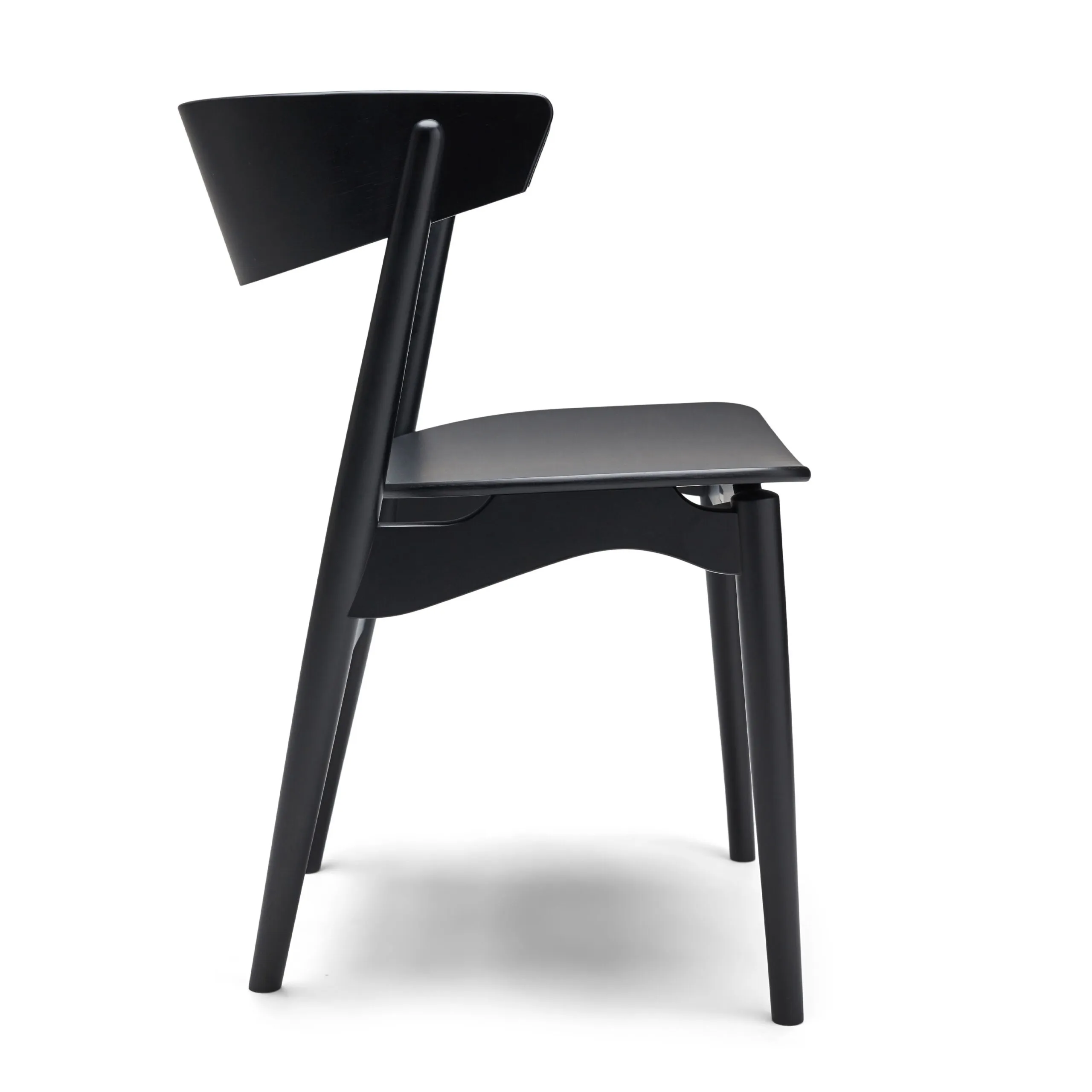 Sibast No 7 Dining Chair – Wood Seat Edition By Helge Sibast