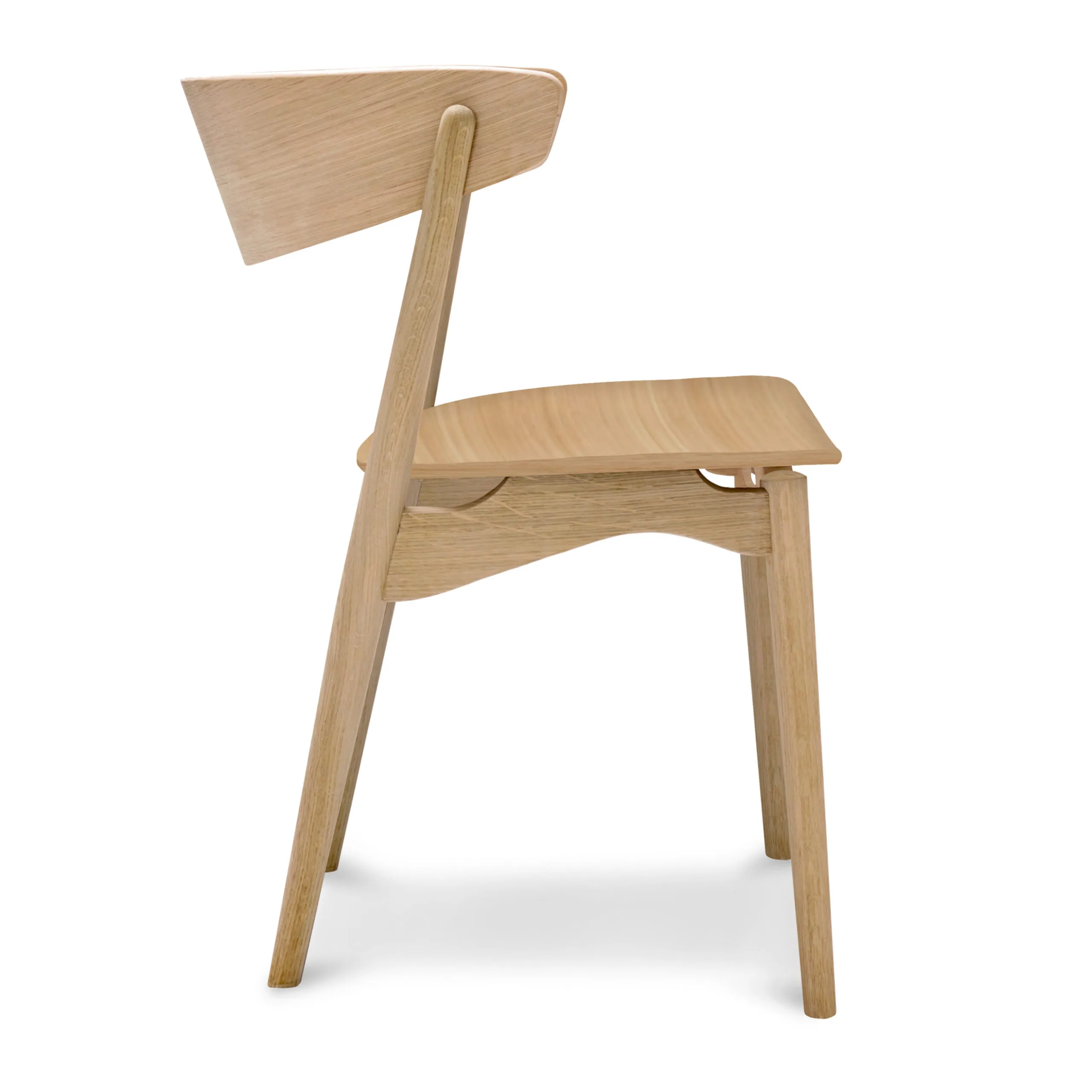 Sibast No 7 Dining Chair – Wood Seat Edition By Helge Sibast