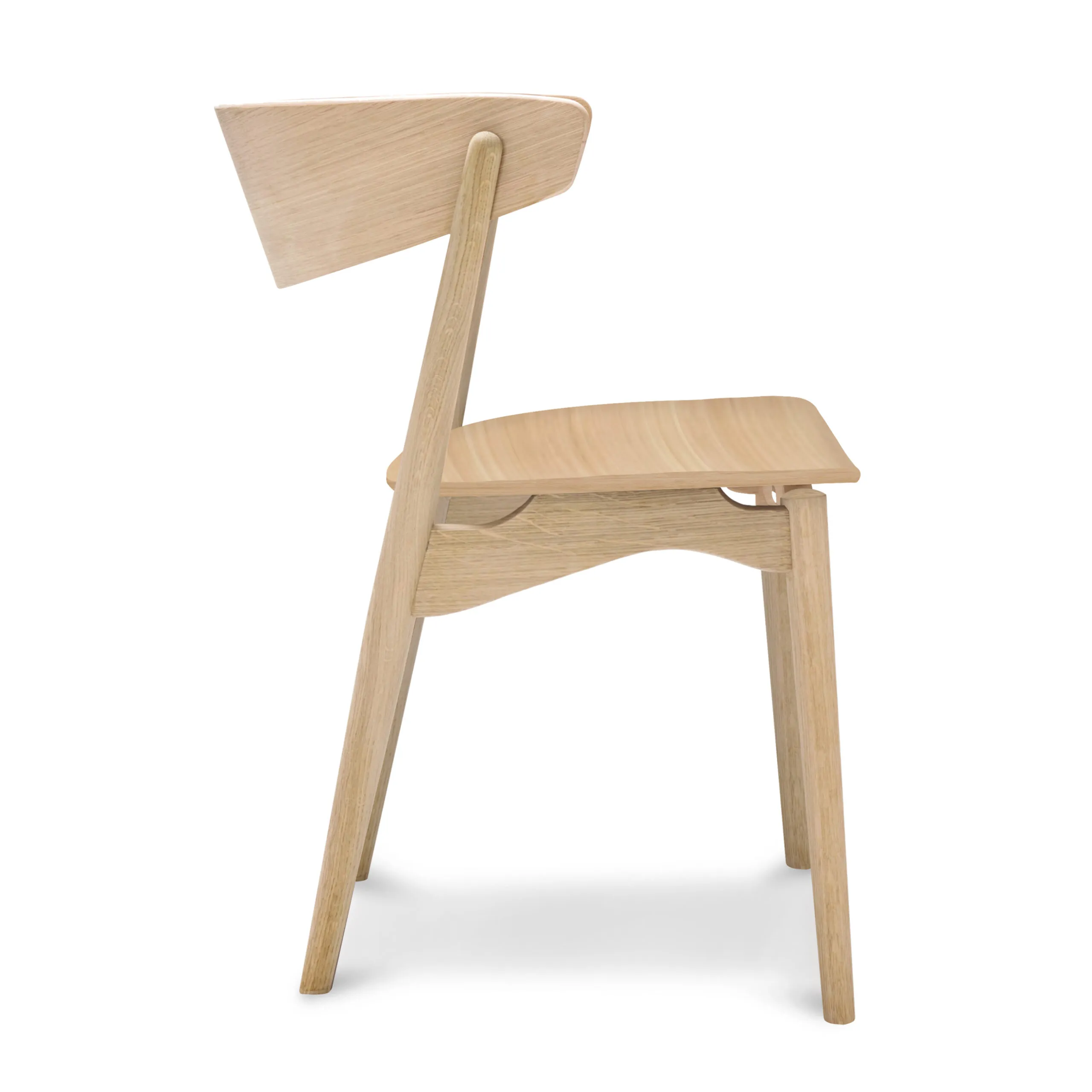 Sibast No 7 Dining Chair – Wood Seat Edition By Helge Sibast