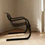 Armchair 42 black lacquer artek