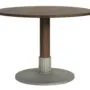 Tock Table Round Dark Oak Anna Kraitz