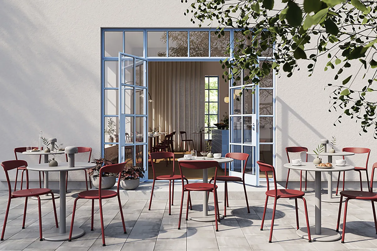 MATERIA Ina chair and table Interior 1 MATERIA Ina chair and table Interior 1