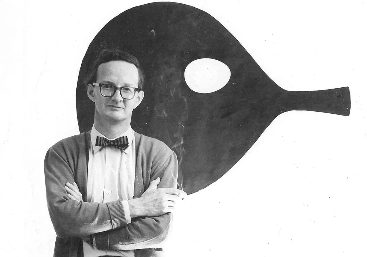 Swedish designer Stig Lindberg, artistic director at Gustavsberg Porcelain Factory 1947–1957 and 1972–1980