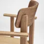 Stolab@ Pal Armchair Oak Natural Oil Wooden Seat Detail 2