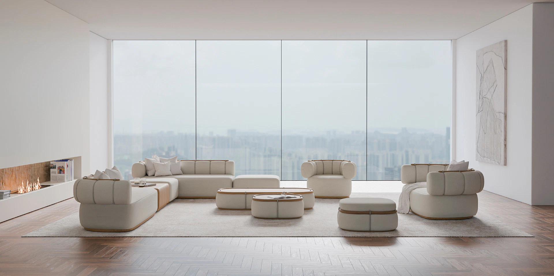 big arm 1 farg blanche