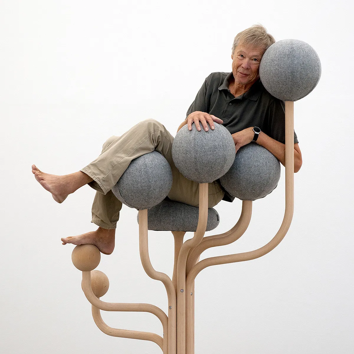 Gardenchair Peter opsvik. Peter Opsvik Norwegian industrial designer and artist, portrait