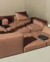 Alloso Didim modular sofa collection by Note Design Studio, full arrangement