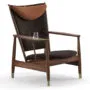 The Whisky Chair Seat Back and Cushions Ecriture 0380 Cushion Ecriture 0570 Walnut 00