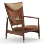 The Whisky Chair Seat Back and Cushions Ecriture 0570 Cushion Ecriture 0240 Walnut 00