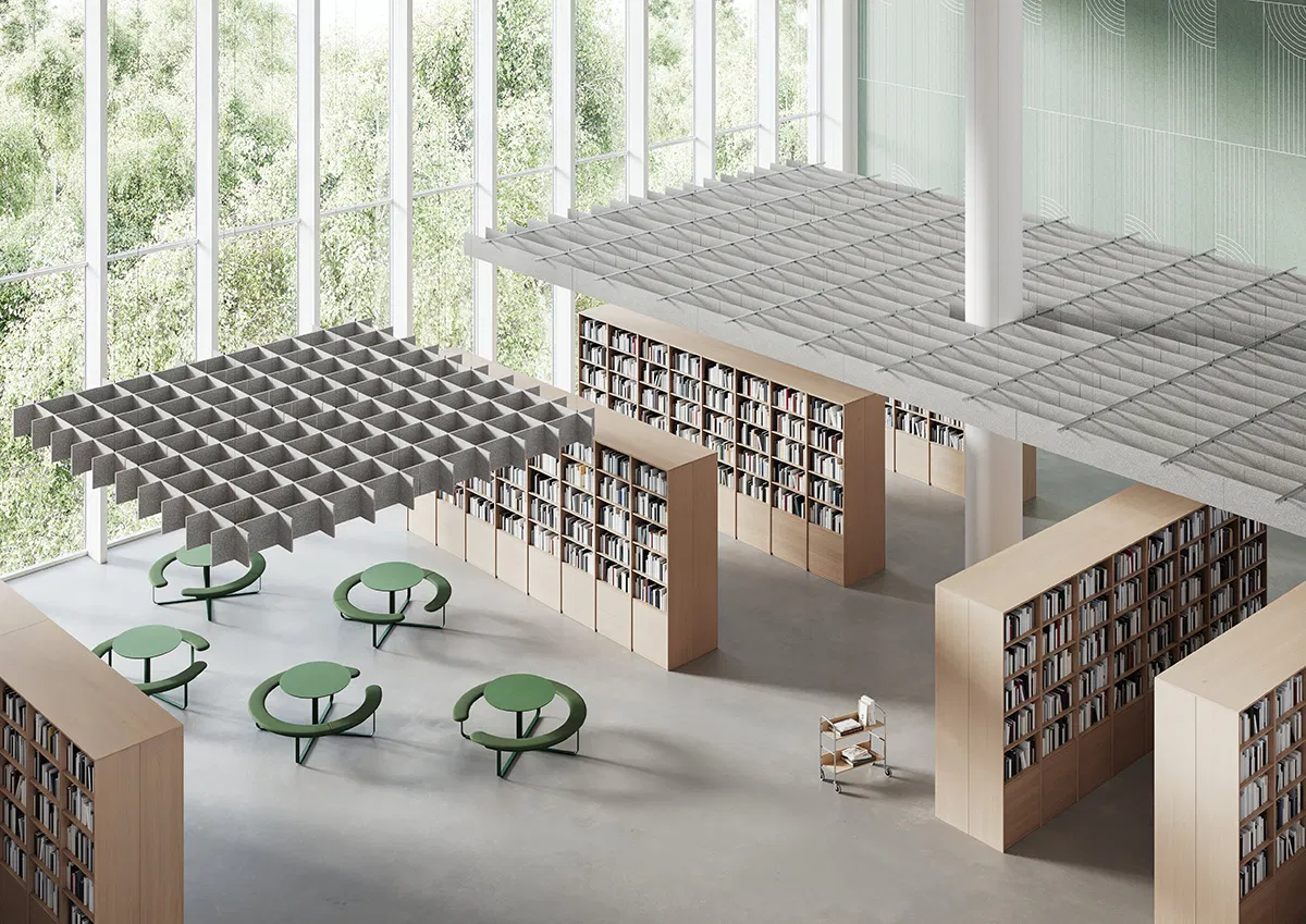 X FELT Floating Baffles and Grids X FELT Floating Baffles and Grids