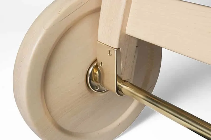 Pernilla 3 Med Hjul Detalj by Bruno Mathsson | Scandinavian Design