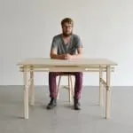 Spänna table by Gustav Person – Källemo