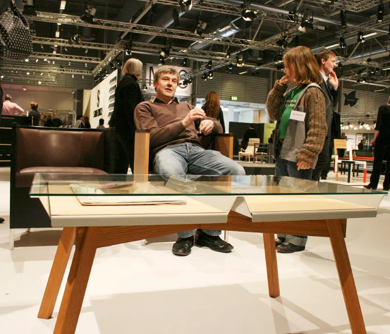 Mats Theselius talking with Maximilian Slash Tiger Marton