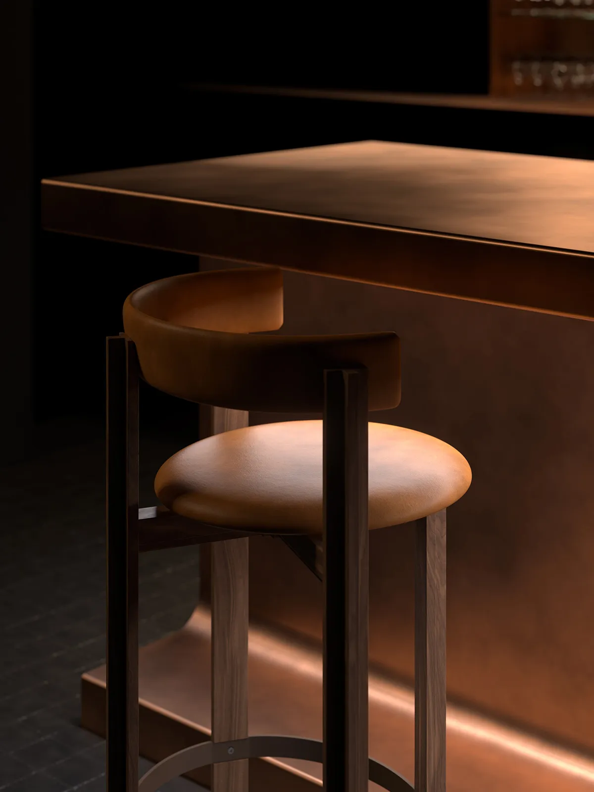 New wooden PRINCIPAL chair in office setting demonstrating its contemporary relevance with natural material warmth