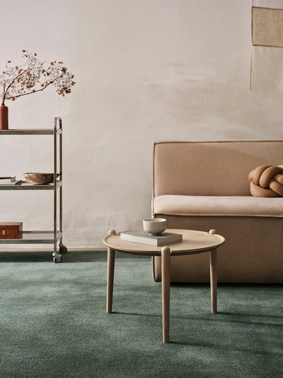 Level Rugs displayed in yellow, green, and beige colorways showing consistent dimensional illusion across the collection.