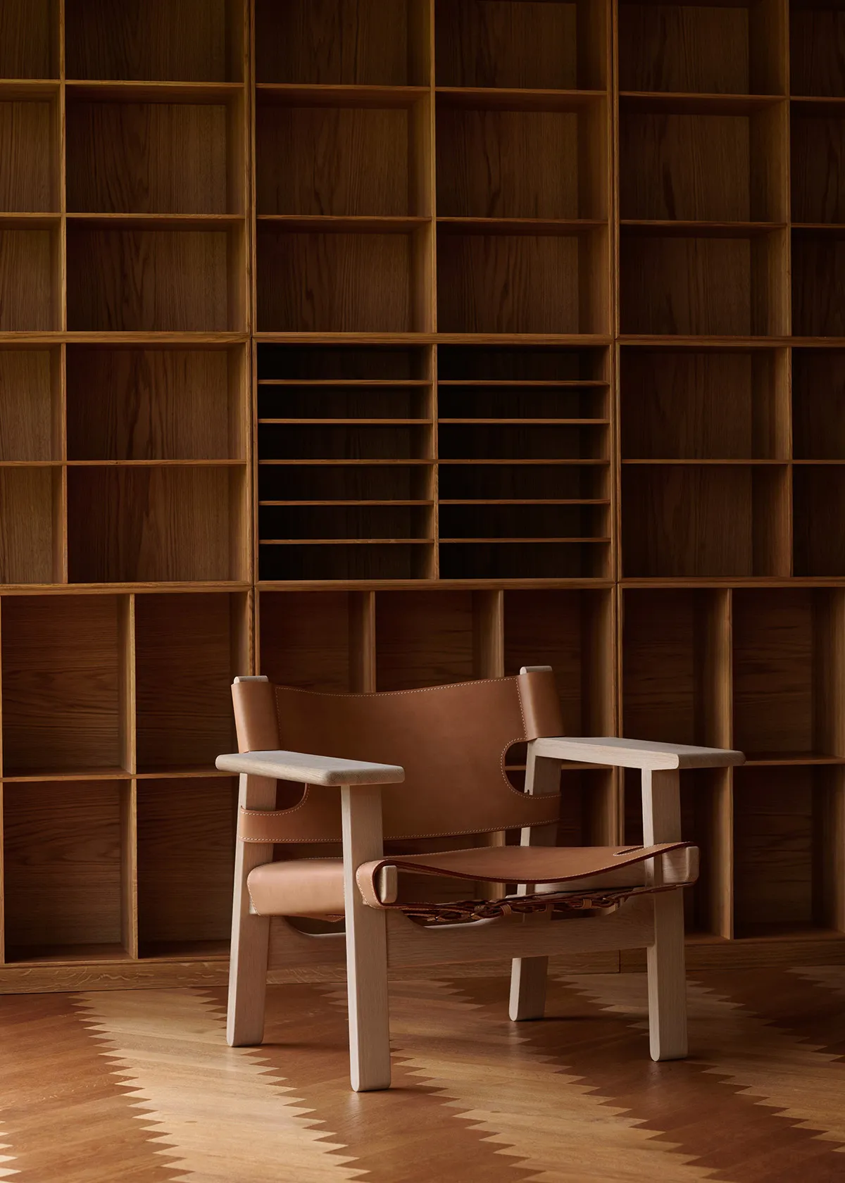 Mogens Koch MK Bookcase System modular units showcasing Danish design craftsmanship and functionality