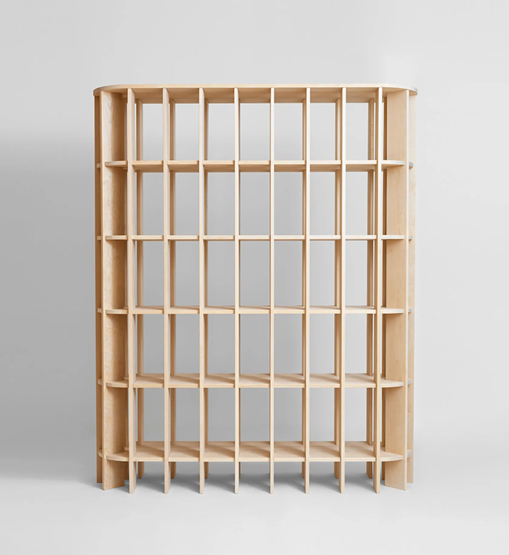 V.NA.01 shelf system in modern home office environment showcasing versatile storage capabilities
