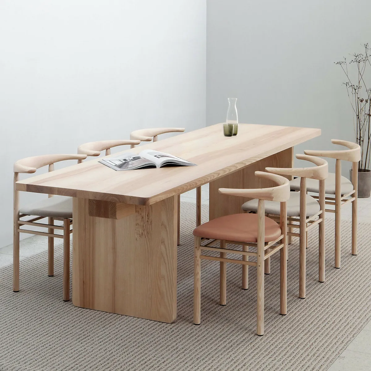 Claesson Koivisto Rune EDI table integrated into Scandinavian home interior showcasing versatile functionality