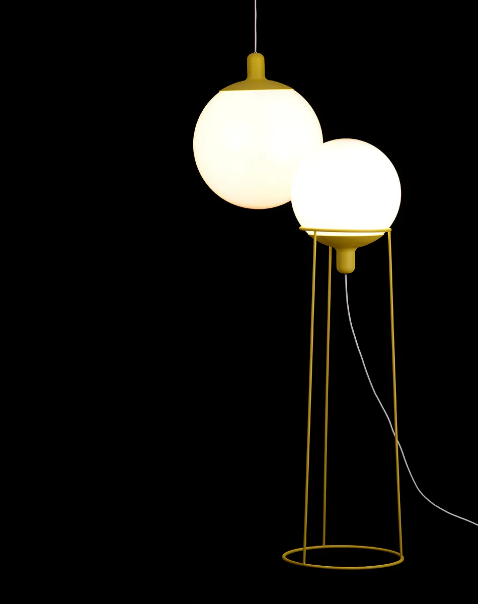 Bsweden Dolly Light Collection floor lamp pendant versions Louise Hederström globe inspired lighting