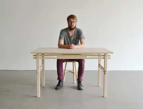 Spänna table by Gustav Person – Källemo