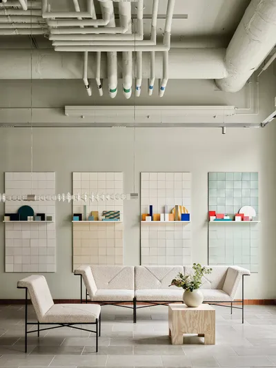 New Unit Corner and updated Unit Frame by Tomoyuki Matsuoka expanding Blå Station's modular furniture collection.