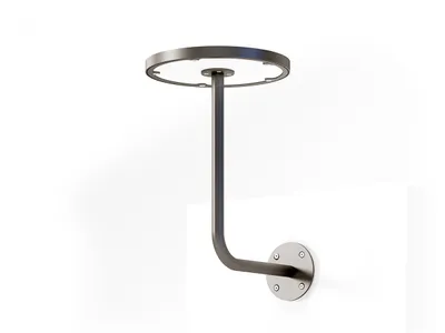 Ljusnan side table with illuminated bottom from Nola, design by White Arkitekter