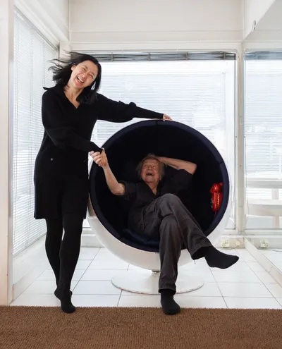 A Full Circle: Eero Aarnio's solo exhibition at West Bund Art & Design Fair showcasing comprehensive retrospective of Finnish designer's work