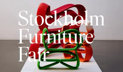 Älvsjö Gård exhibition at Stockholm Furniture Fair showcasing experimental design approaches and innovative material explorations