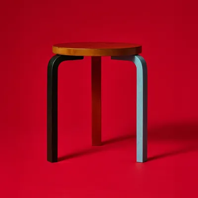 Artek Paul Smith Edition Two Stool 60 Collaboration Launch